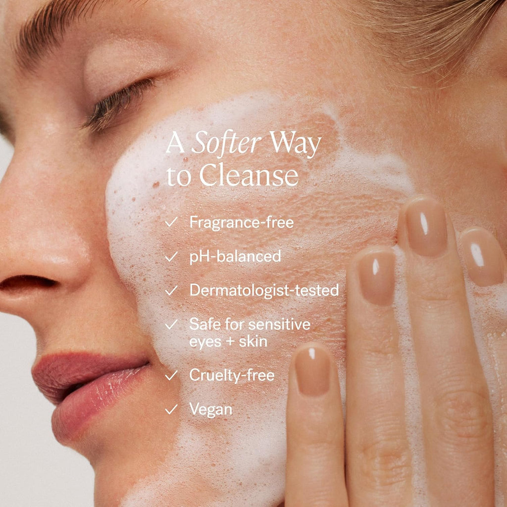 - the Cleanse Soft Foaming Cleanser + Makeup Remover | Replenish, Hydrate, Cleanse, Soften, Refresh Skin | Non-Toxic, Vegan, Cruelty-Free, Clean (6.76 Fl Oz | 200 Ml)