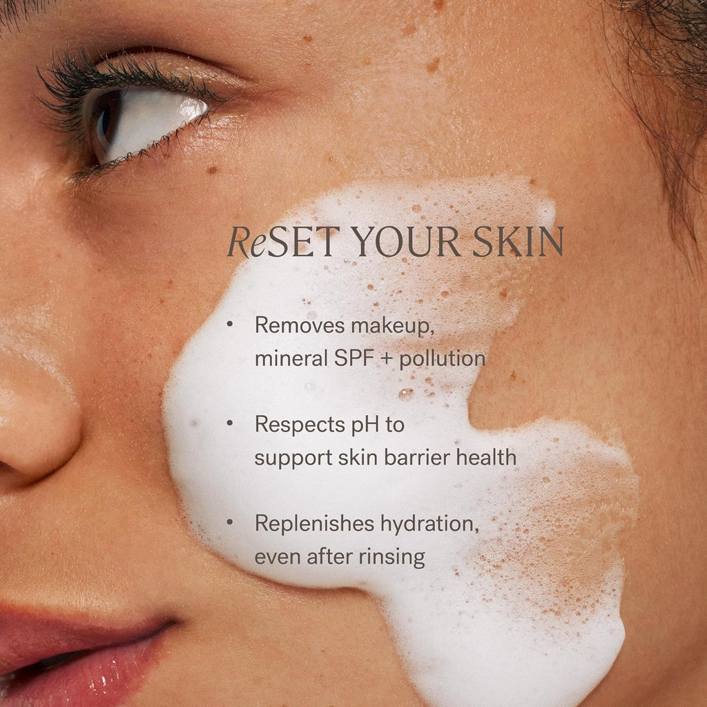 - the Cleanse Soft Foaming Cleanser + Makeup Remover | Replenish, Hydrate, Cleanse, Soften, Refresh Skin | Non-Toxic, Vegan, Cruelty-Free, Clean (6.76 Fl Oz | 200 Ml)