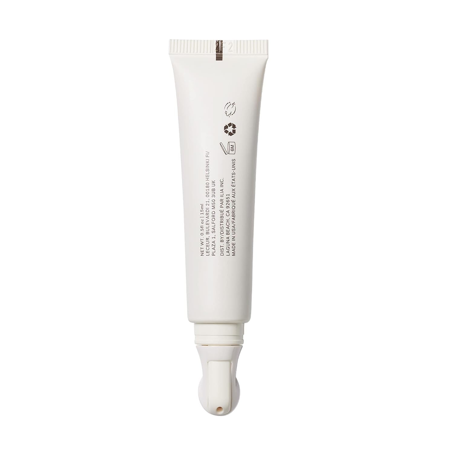 - Plant-Based Bright Start Activated Eye Cream with Massage Tool Tip | Weightless, Cooling, Help Reduce Puffiness + Fine Lines | Silicone-Free, Cruelty-Free, Vegan, Clean Beauty (0.5 Oz | 15 Ml)