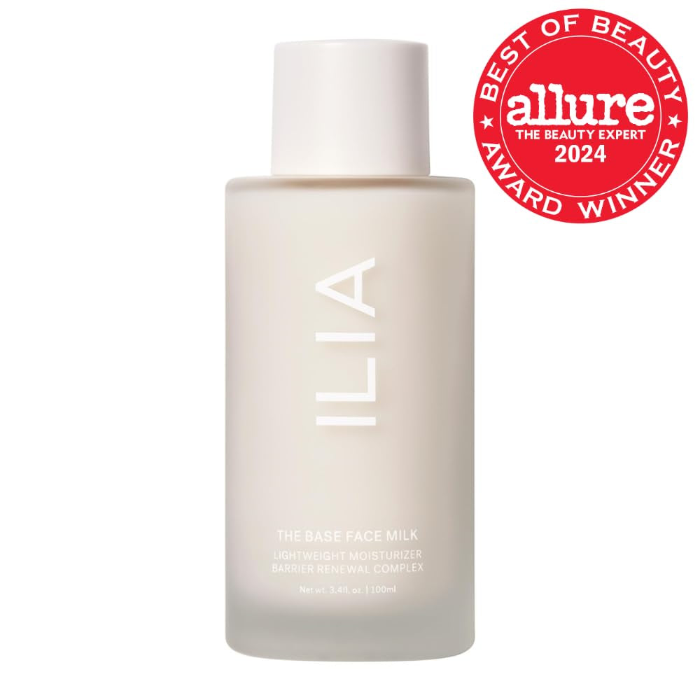 - the Base Face Milk Essence + Lightweight, Layerable Moisturizer | Hydrate, Smooth, Soothe, Strengthen | Non-Toxic, Vegan, Cruelty-Free, Clean Makeup (Full Size, 3.4 Fl Oz | 100 Ml)