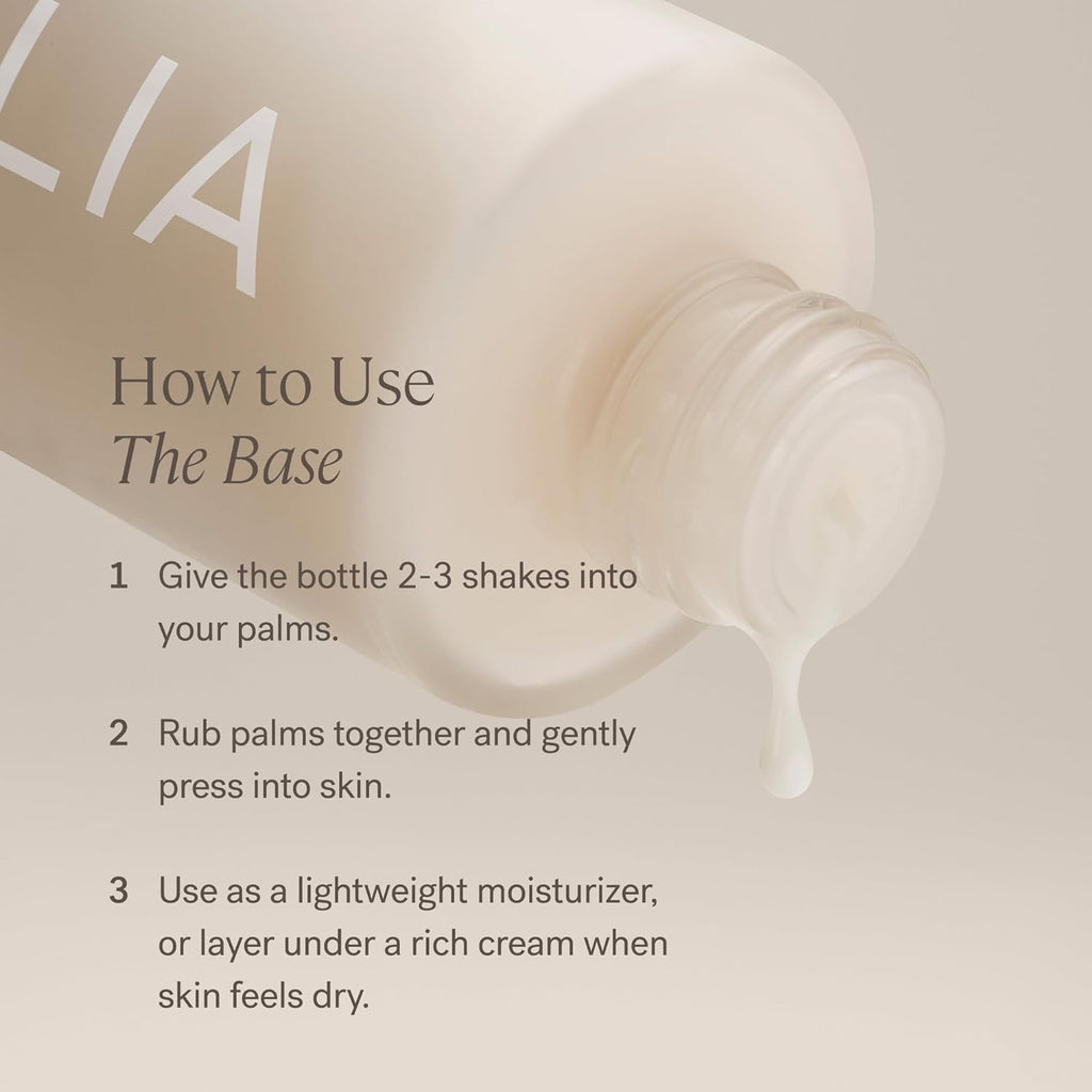 - the Base Face Milk Essence + Lightweight, Layerable Moisturizer | Hydrate, Smooth, Soothe, Strengthen | Non-Toxic, Vegan, Cruelty-Free, Clean Makeup (Full Size, 3.4 Fl Oz | 100 Ml)