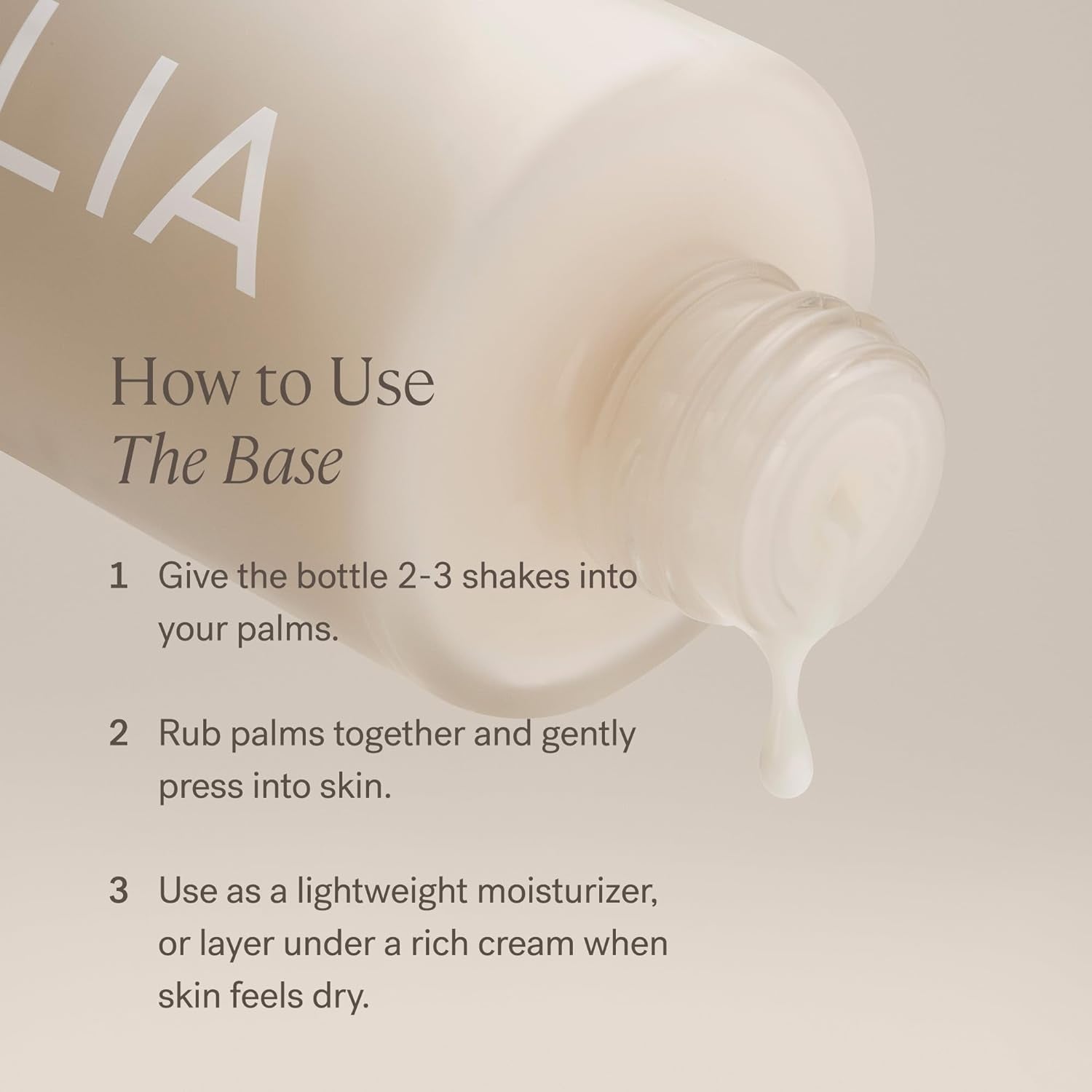 - the Base Face Milk Essence + Lightweight, Layerable Moisturizer | Hydrate, Smooth, Soothe, Strengthen | Non-Toxic, Vegan, Cruelty-Free, Clean Makeup (Full Size, 3.4 Fl Oz | 100 Ml)