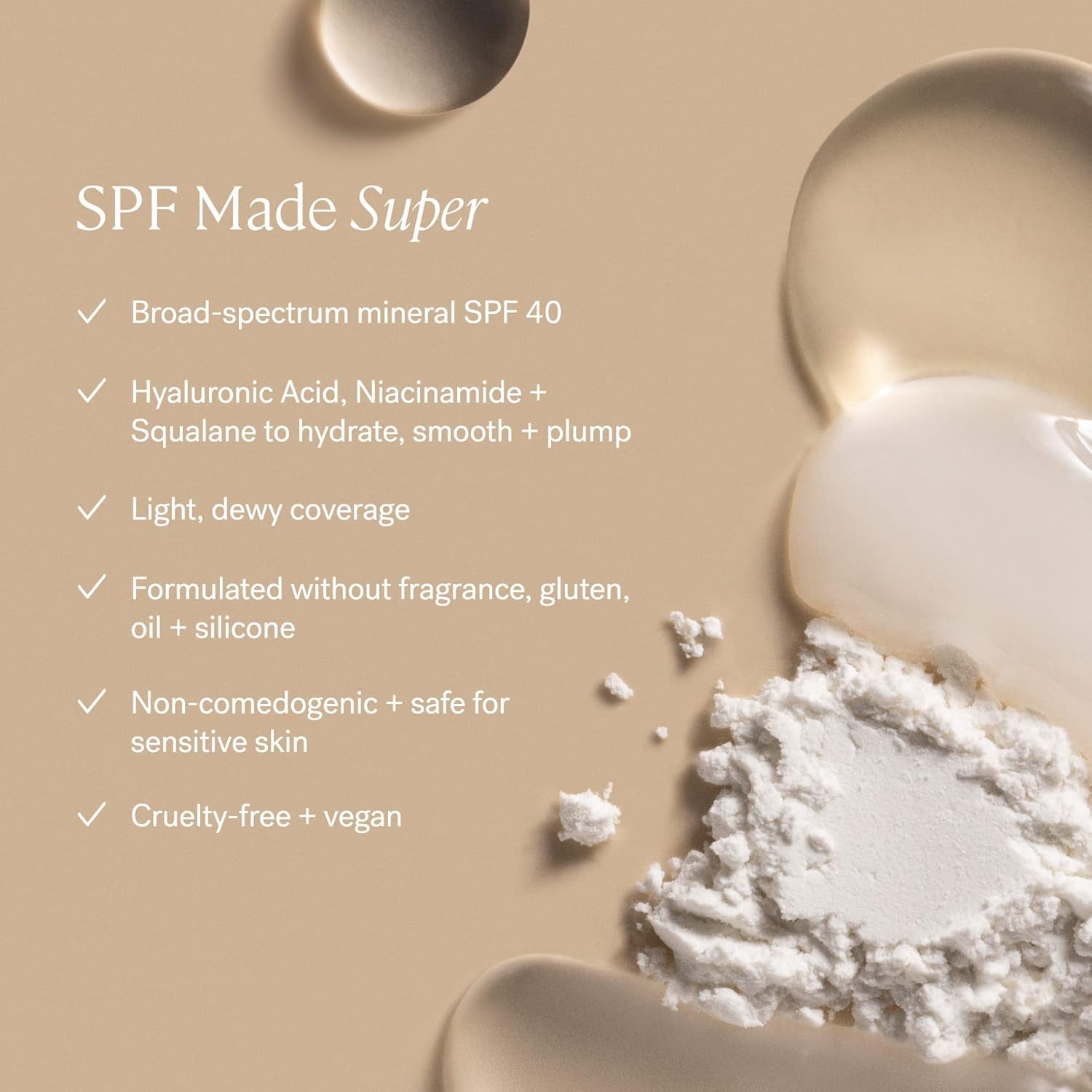 - Super Serum Skin Tint SPF 40 | Non-Comedogenic, Vegan, Lightweight to Help against Blue Light, + Pollution While Hydrating, Smoothing, + Refining (Diaz ST7, 1 Fl Oz | 30 Ml)