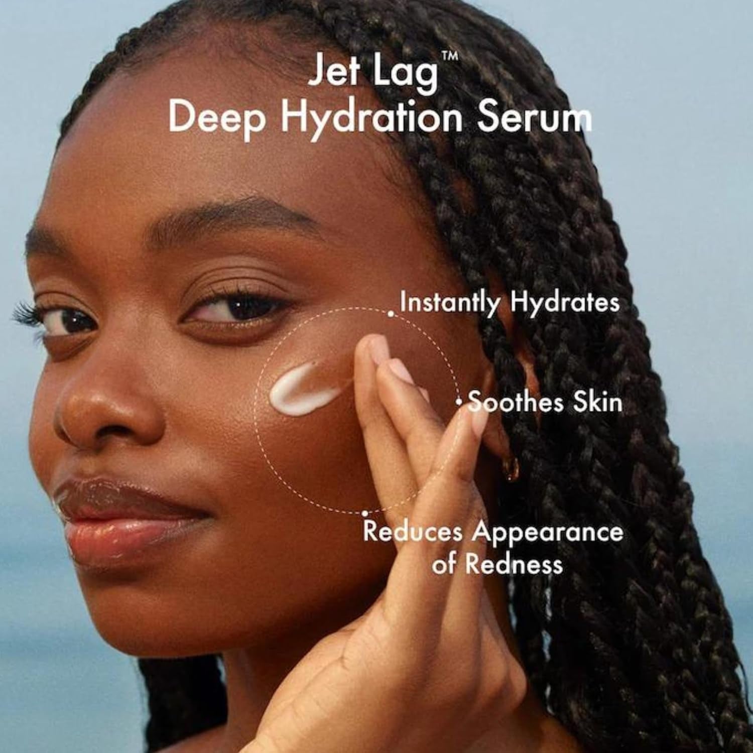 Jet Lag™ Essentials - Mini Hydrating Skin Care Set with Jet Lag™ Mask, Eye Patches, Deep Hydration Face Serum & Hydration Mist - Travel Size Skincare Kit & Gift Set (4 Count)