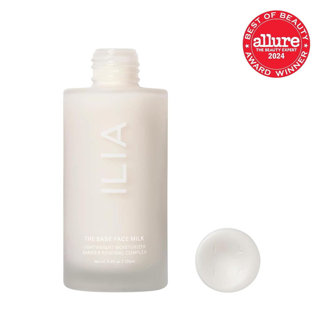 - the Base Face Milk Essence + Lightweight, Layerable Moisturizer | Hydrate, Smooth, Soothe, Strengthen | Non-Toxic, Vegan, Cruelty-Free, Clean Makeup (Full Size, 3.4 Fl Oz | 100 Ml)